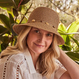 Bohemian Bucket Hat in Natural or Pistachio