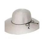 Bermuda Capeline Wide Brim Summer Hat in Latte, Sienna, Black/White