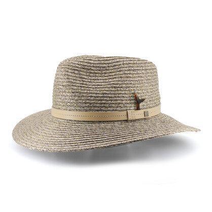 Kimberley Adventurer Fedora in Mixed Oatmeal or Charcoal