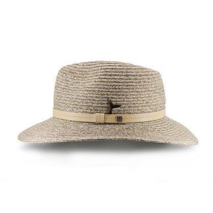 Kimberley Adventurer Fedora in Mixed Oatmeal or Charcoal