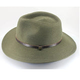 Darby Fedora Hat in Wheat, Dark Khaki or Sahara