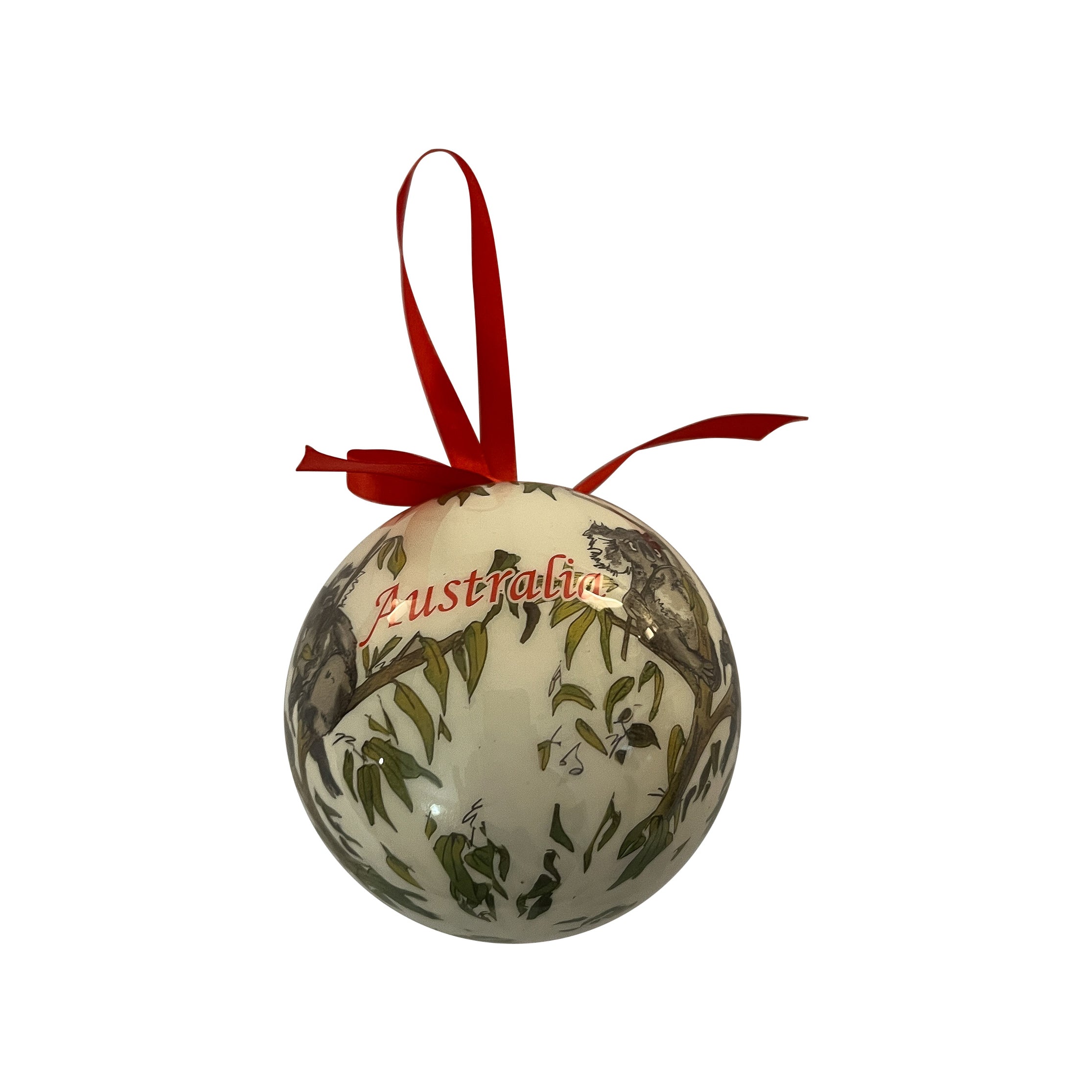 White Koala - Port Douglas/Australia Christmas Bauble