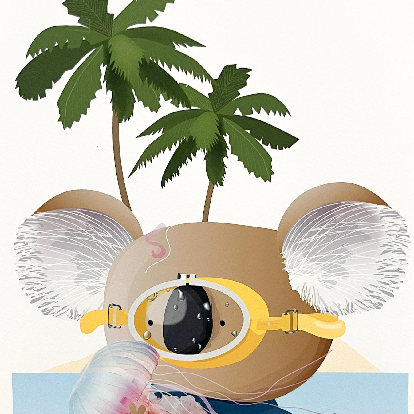Koala Queensland Australia A4 Print