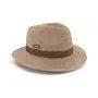 Rigon Pana-Mate Fedora in Taupe & Ivory/Olive