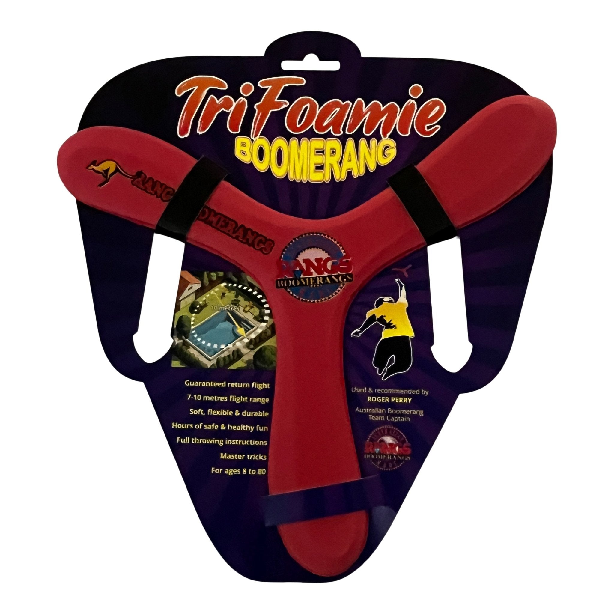 Tri Foamie Boomerang - Assorted Colours