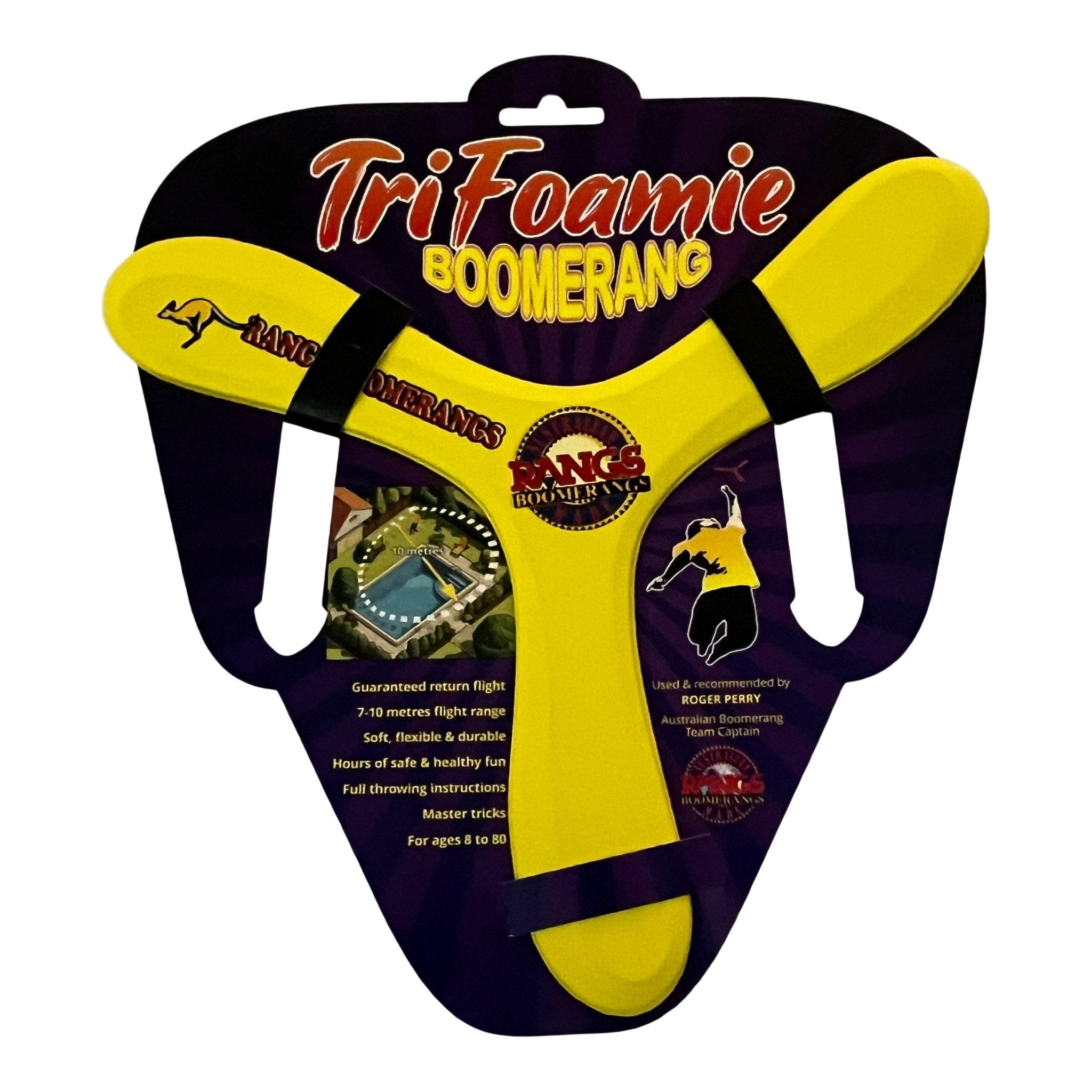 Tri Foamie Boomerang - Assorted Colours