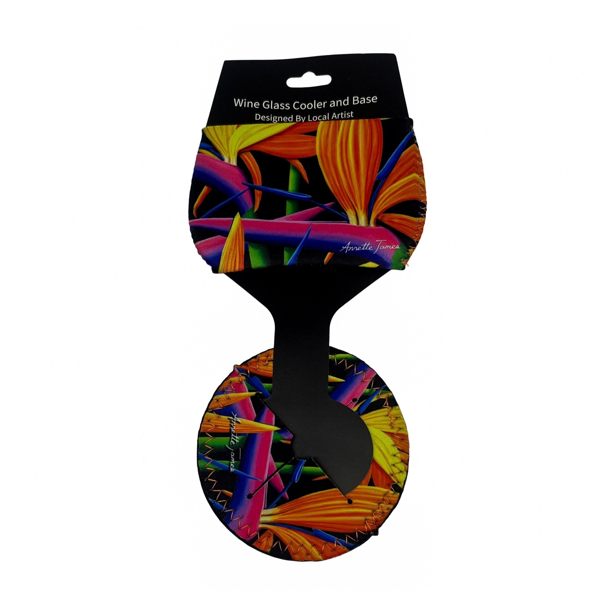 Wine Glass Cooler & Base - Assorted Designs