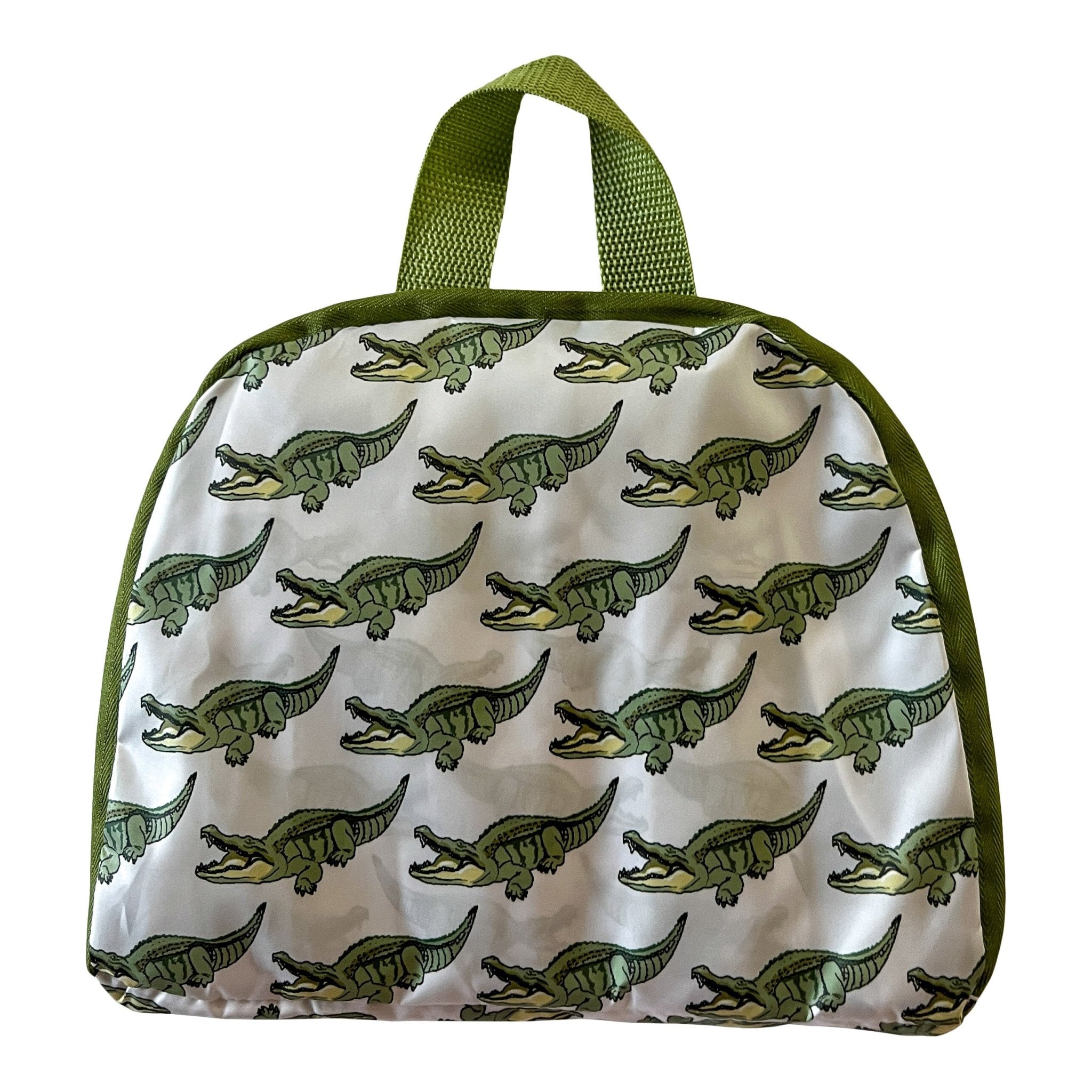 Crocodile Foldable Backpack Pocket Bag