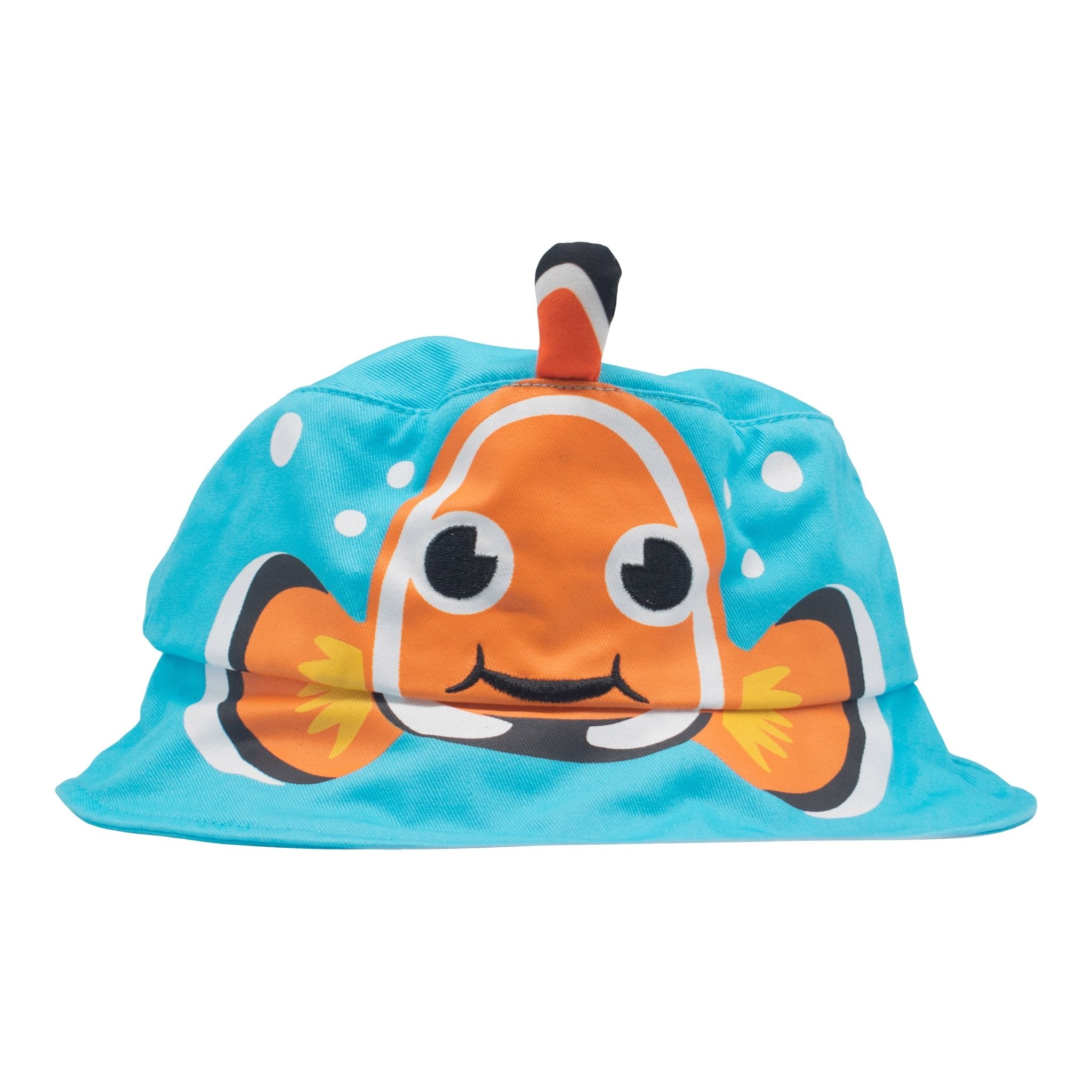Nemo Kids Bucket Hat - Orange & Blue