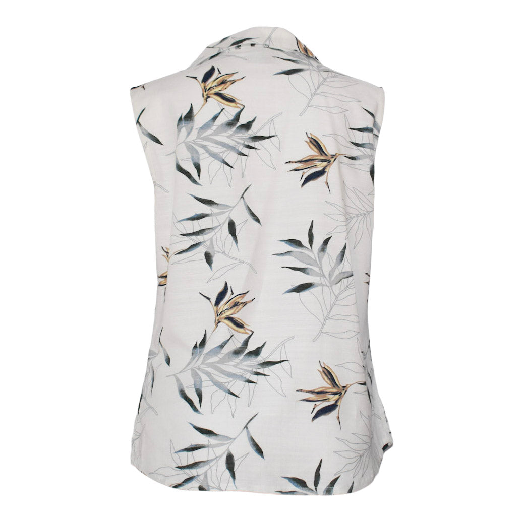 Bamboo Women's Shirt Sleeveless - Fern