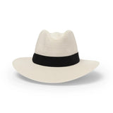 Cafe Fedora In Ivory, Butter Yellow, Turquoise & Old Rose