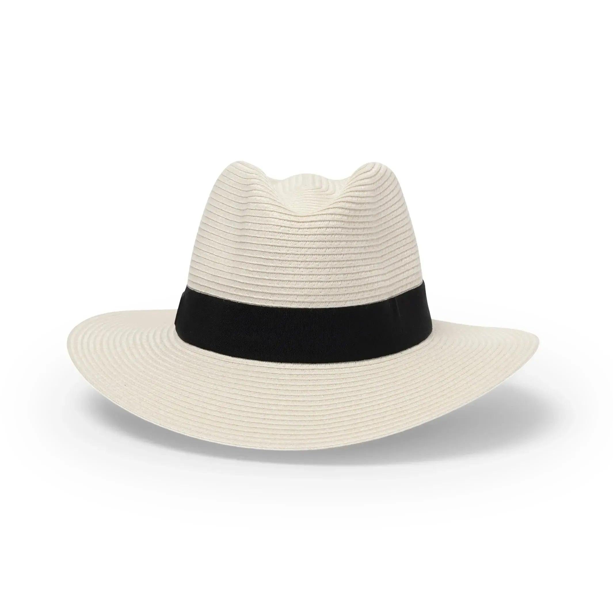 Cafe Fedora In Ivory, Butter Yellow, Turquoise & Old Rose