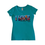 I Dived The Great Barrier Reef Women's V-Neck T-Shirt