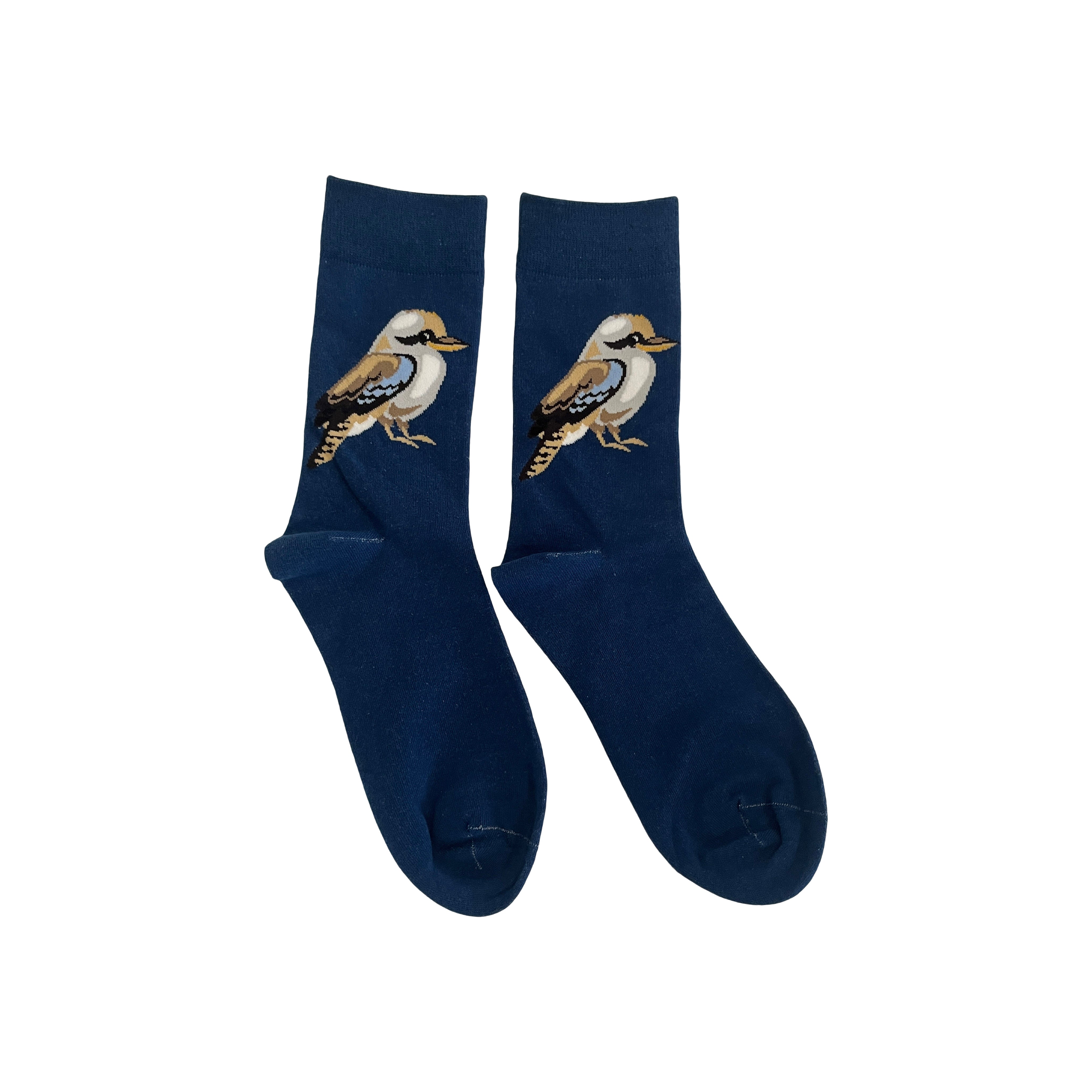 Navy Kookaburra Socks