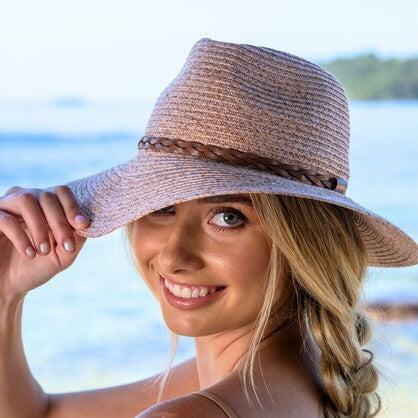 Dingo Creek Fedora Hat in Pink or Apricot