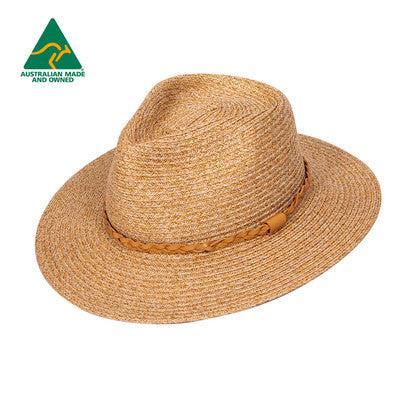 Dingo Creek Fedora Hat in Pink or Apricot