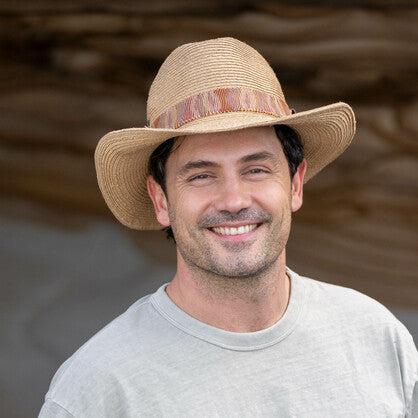 Desert Explorer Raffia Braid Fedora / Cowboy Hat