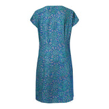 Bamboo Dress Aboriginal Design - Brush Tail Possum Back View