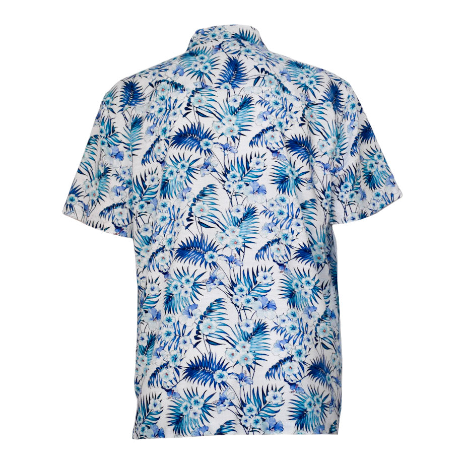 Bamboo Men's Shirt - Noosa Heads Back View