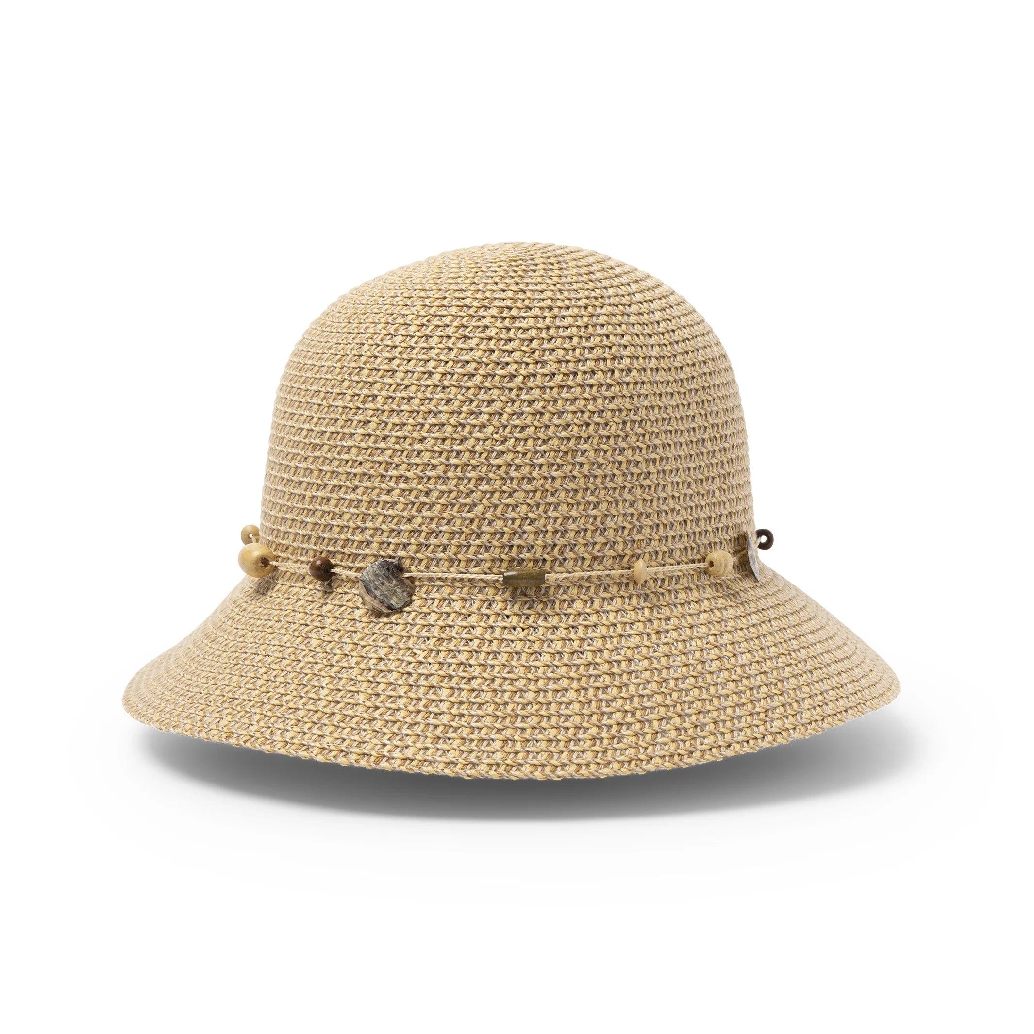 Bohemian Bucket Hat in Natural or Pistachio