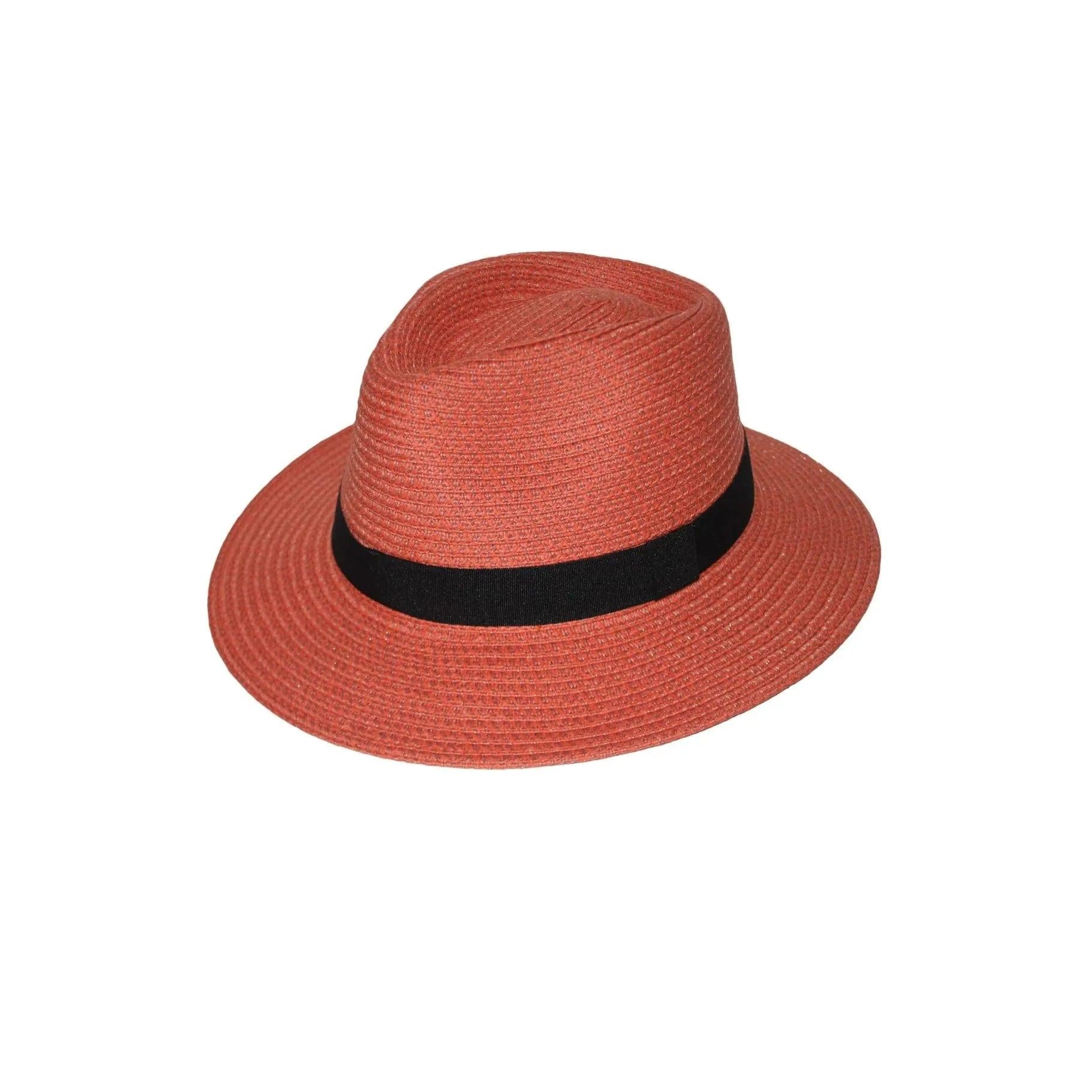 Carolina Fedora Hat in Marsala or Lime