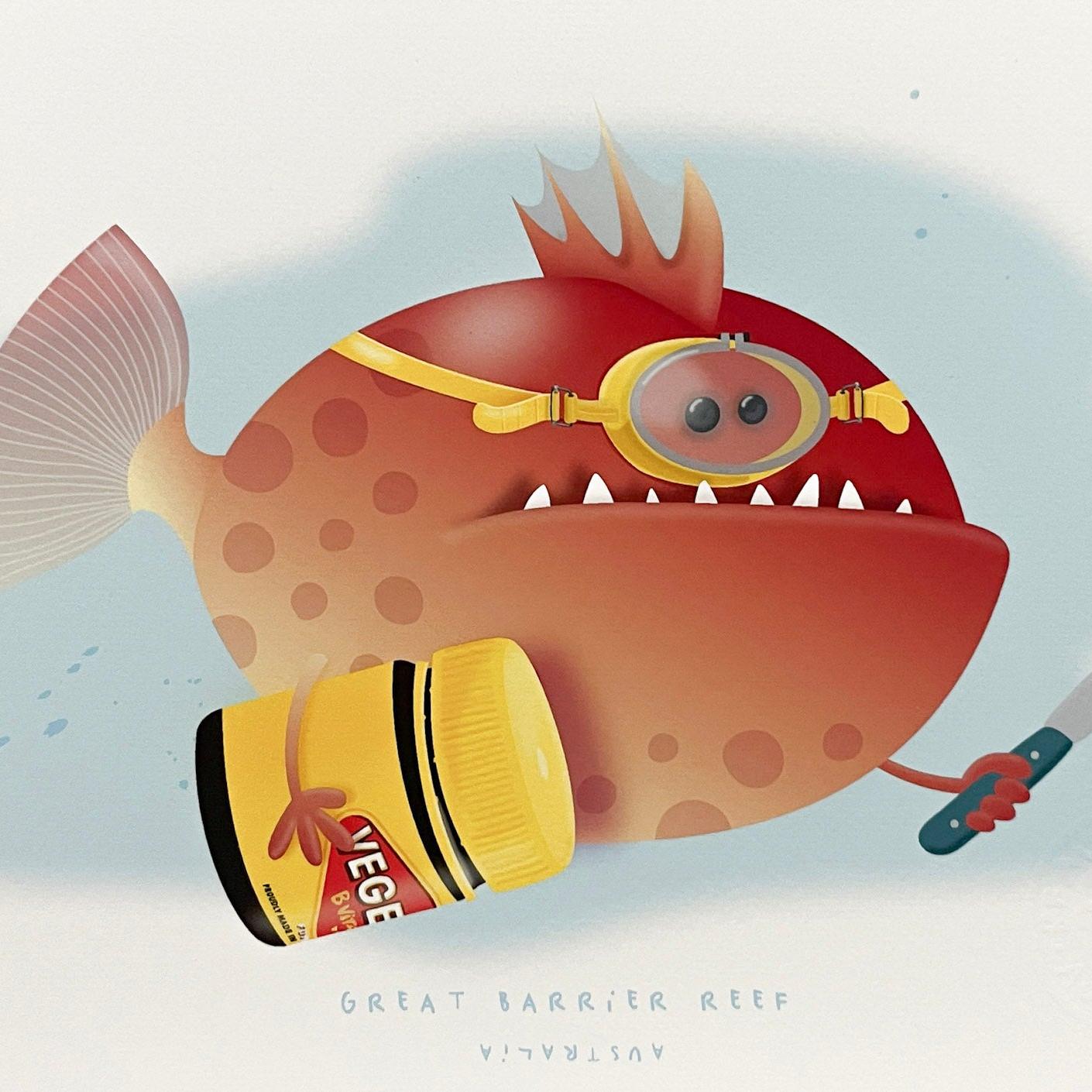 Great Barrier Reef A4 Print
