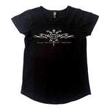 Tattoo Turtle Great Barrier Reef T-Shirt - Black & White