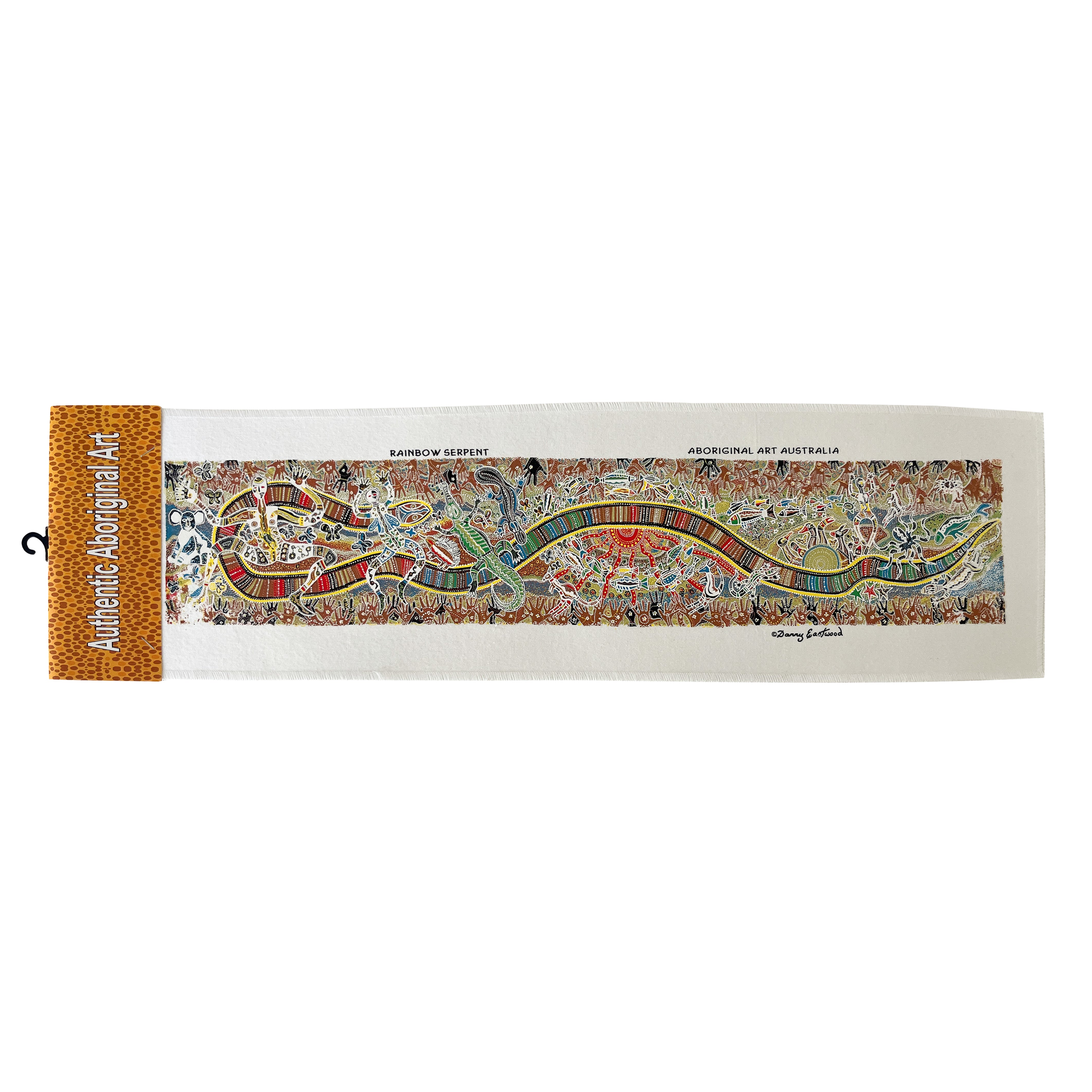 Rainbow Serpent Aboriginal Art Panel