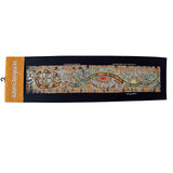 Rainbow Serpent Aboriginal Art Panel - Black