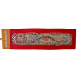Rainbow Serpent Aboriginal art panel - Red