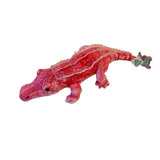 Karen The Pink Toy Crocodile