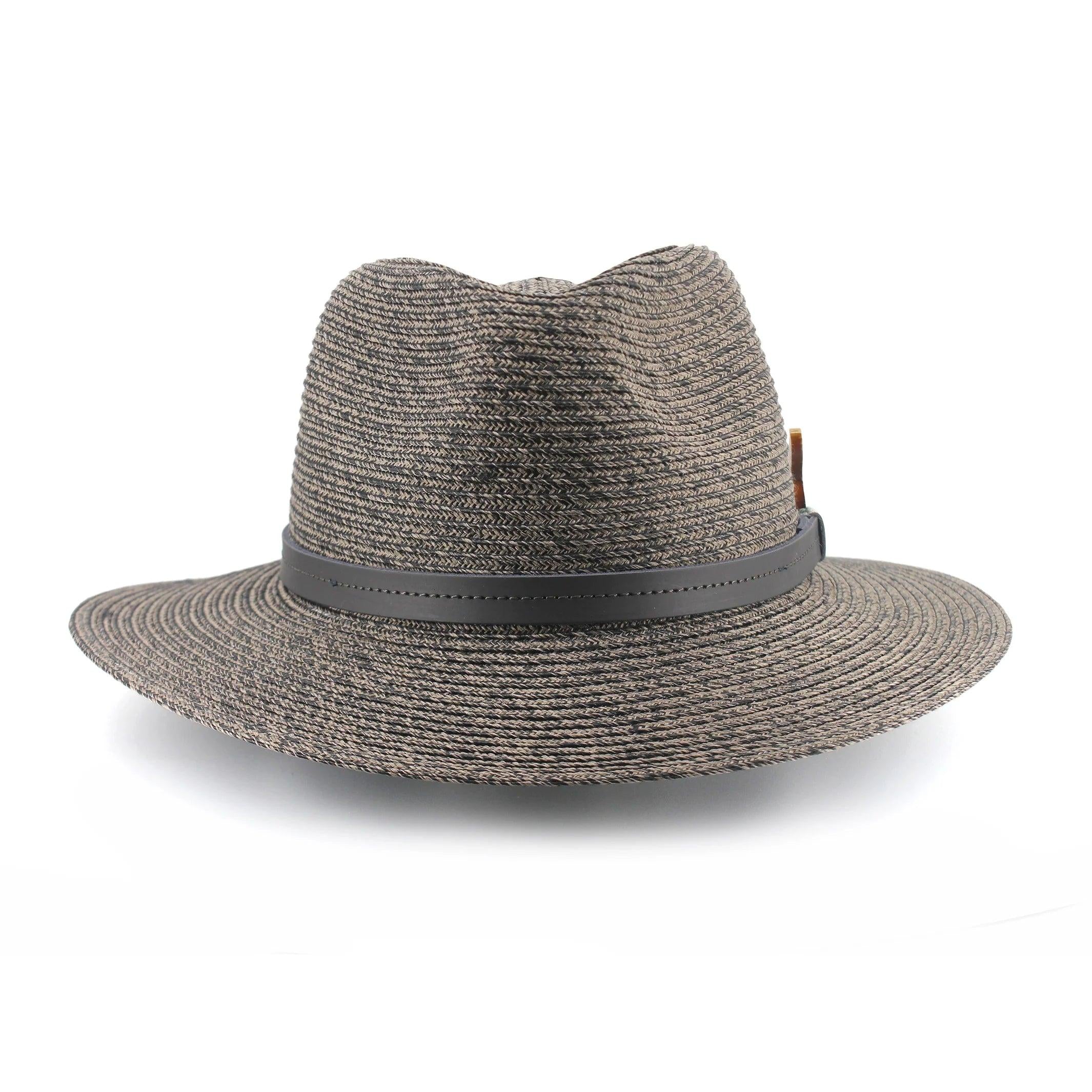 Kimberley Adventurer Fedora in Mixed Oatmeal or Charcoal
