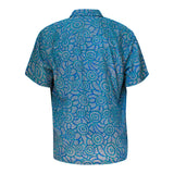 Bamboo Men's Shirt Aboriginal Art - Bush Tail Possum Dreaming