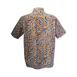 Bamboo Men's Shirt Aboriginal Art - Yirrkala Dreaming