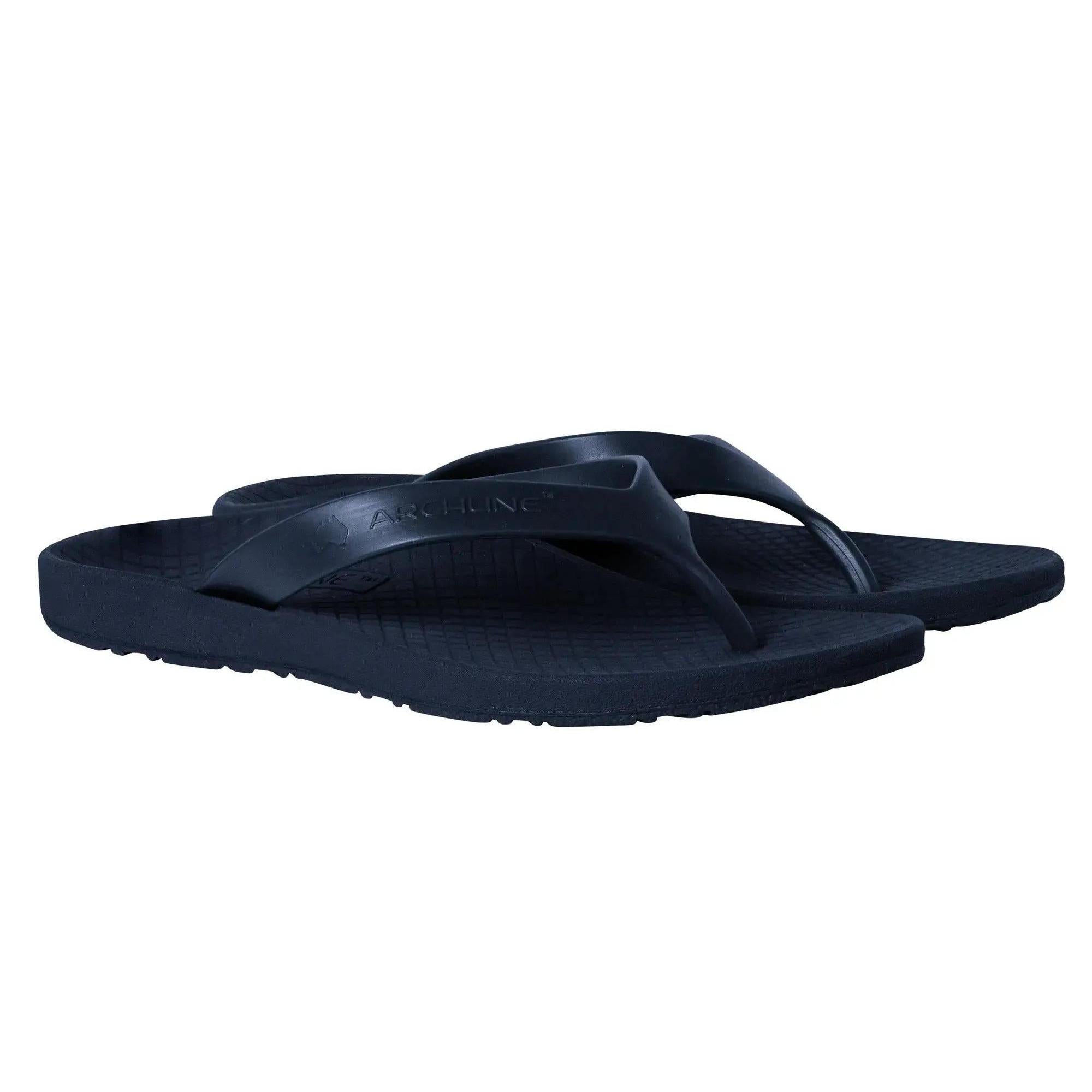 Balance Orthotic Thongs - Navy