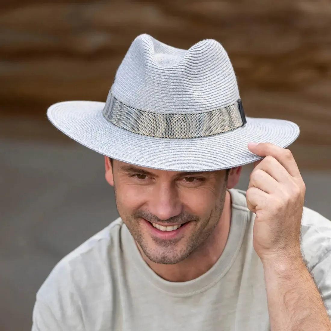 Reef Explorer Flexibraid Hat in Blue Spruce