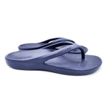Archline Rebound Orthotic Thongs - Navy