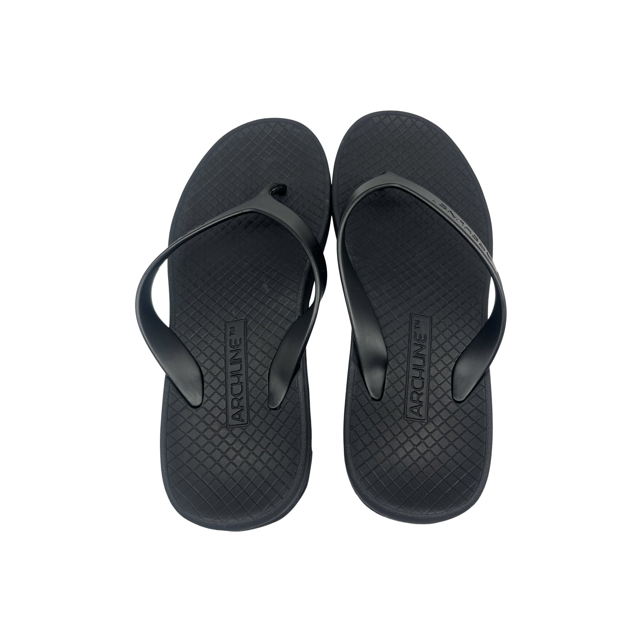 Balance Orthotic Thongs - Black