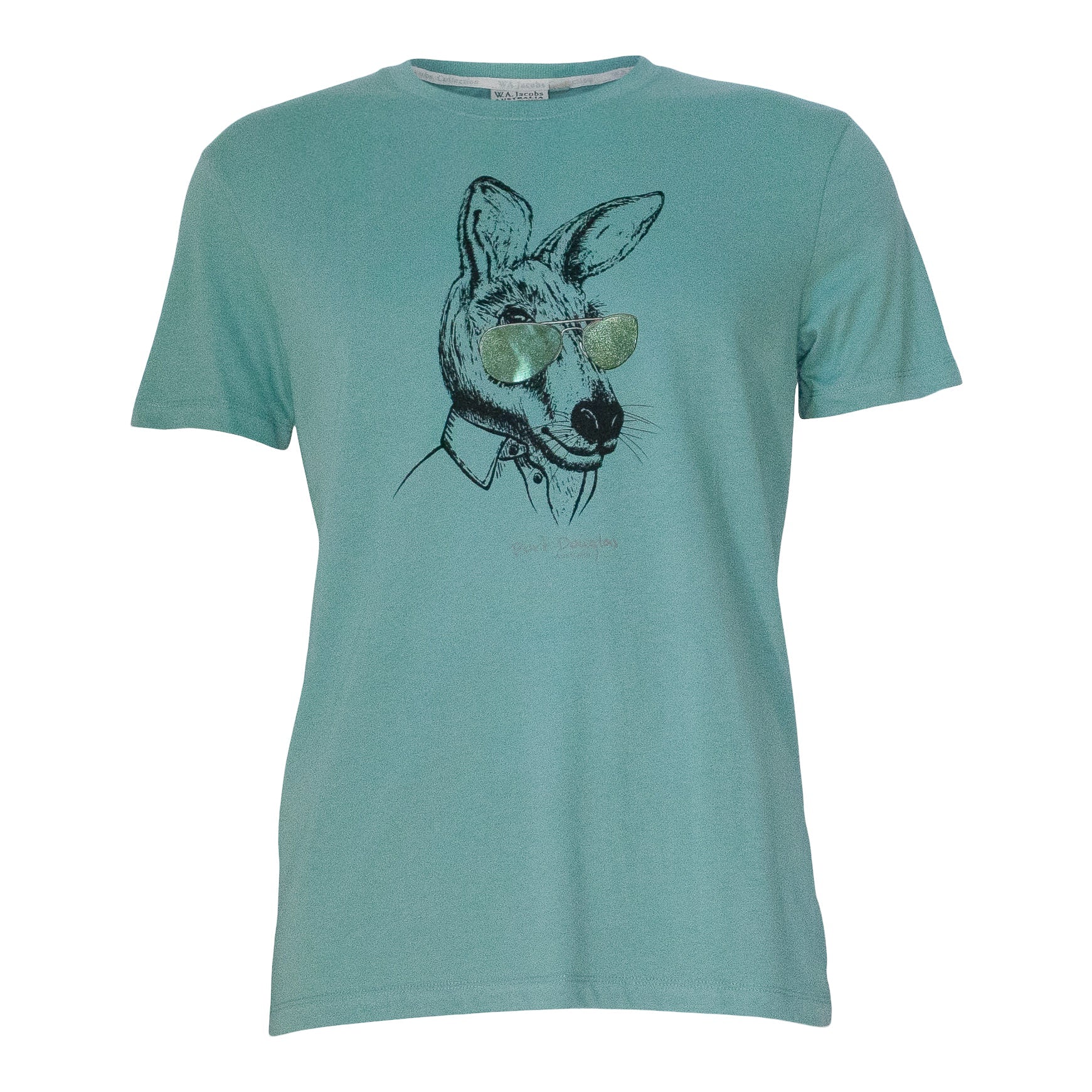 Green Cheeky Kangaroo T-Shirt