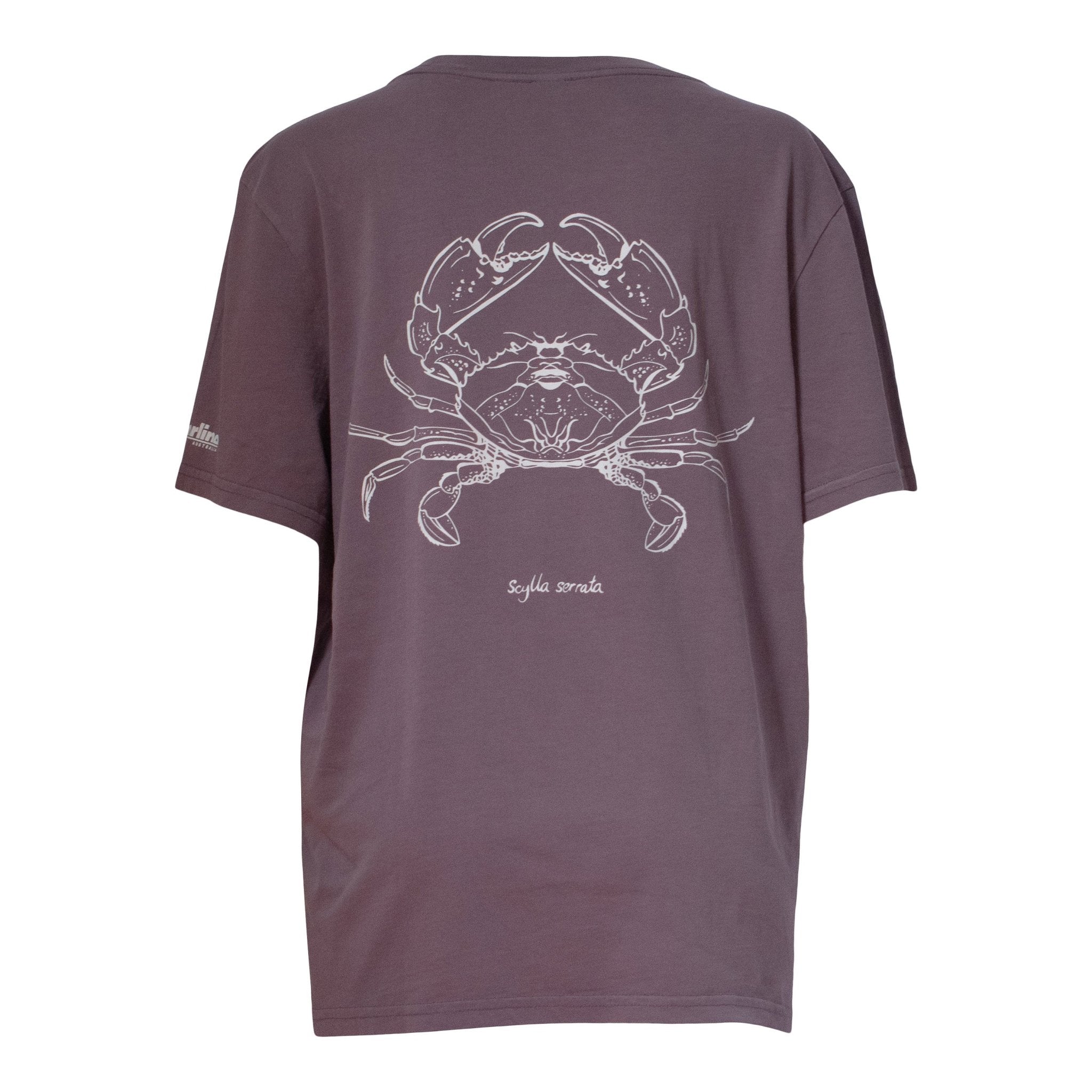 Mud Crab T-shirt - Faded Mauve