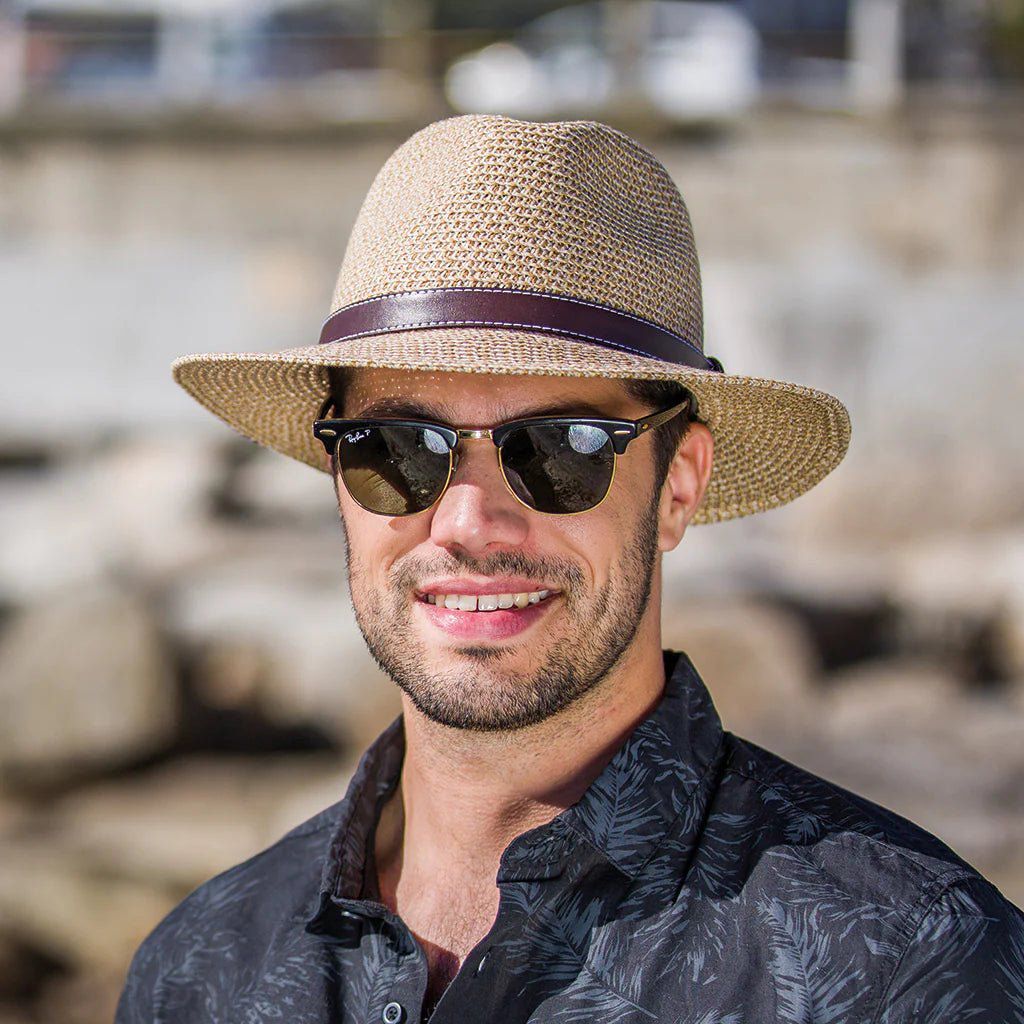 Hugh Trilby Hat - Natural