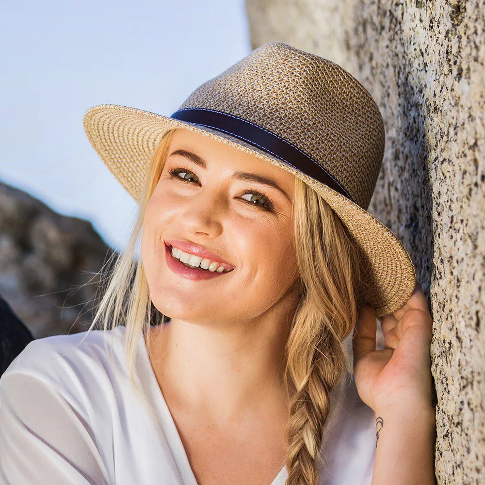 Hugh Trilby Hat - Natural