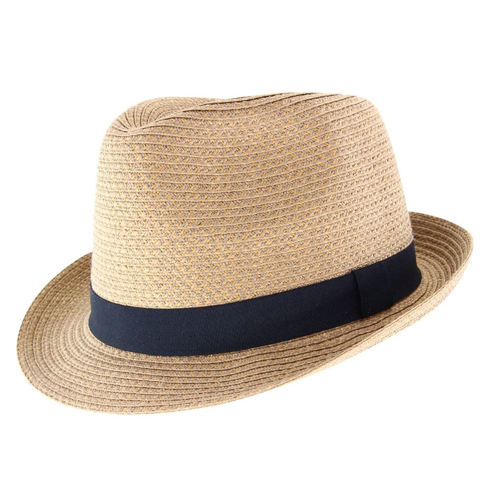 Resort Trilby Hat in Ivory or Caramel