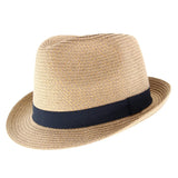 Resort Trilby Hat in Ivory or Caramel