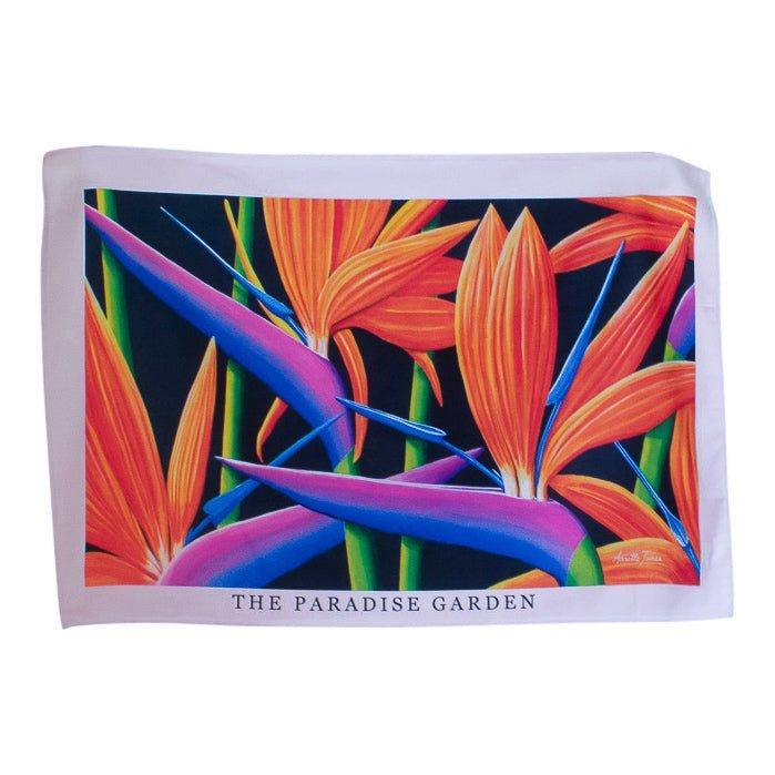 The Paradise Garden Tea Towel / Travel Towel