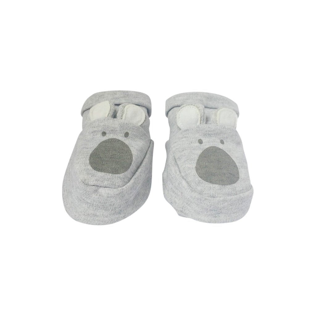 Koala Baby Hat and Booties Set